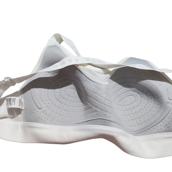 Under Armour Sports Bra Size Small White Infinity High Bra - Picture 6 of 13